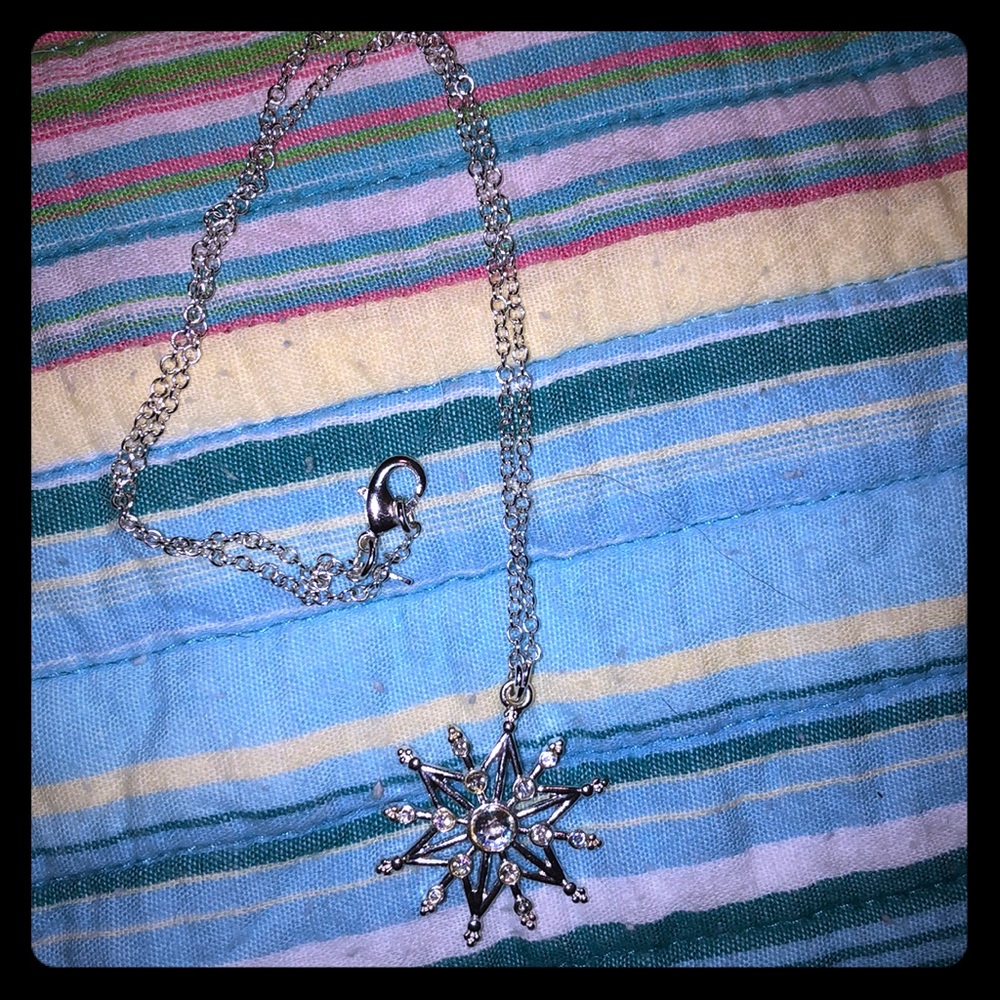 snowflake necklace
